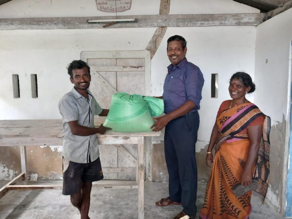 CDLG நிகழ்சித்திட்டத்தின் கீழ் பெண் உறுப்பினர்கள் மூலமான விவாசாய ஊக்குவிப்பு திட்டம்